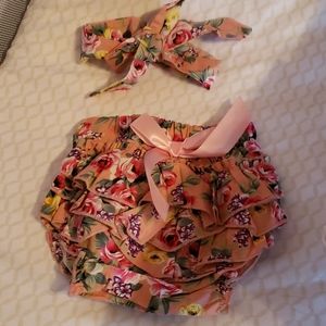 Bloomer and headband set